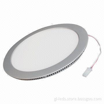 Ra>80 LED round panel light, 5-year warranty
